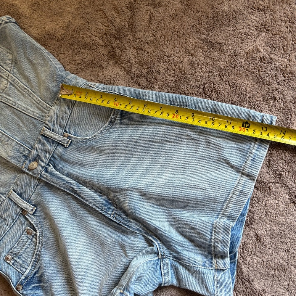 NWT Pistola szXS Lennox Denim Romper in Color-Roma ,Anthropologie - Picture 11 of 16
